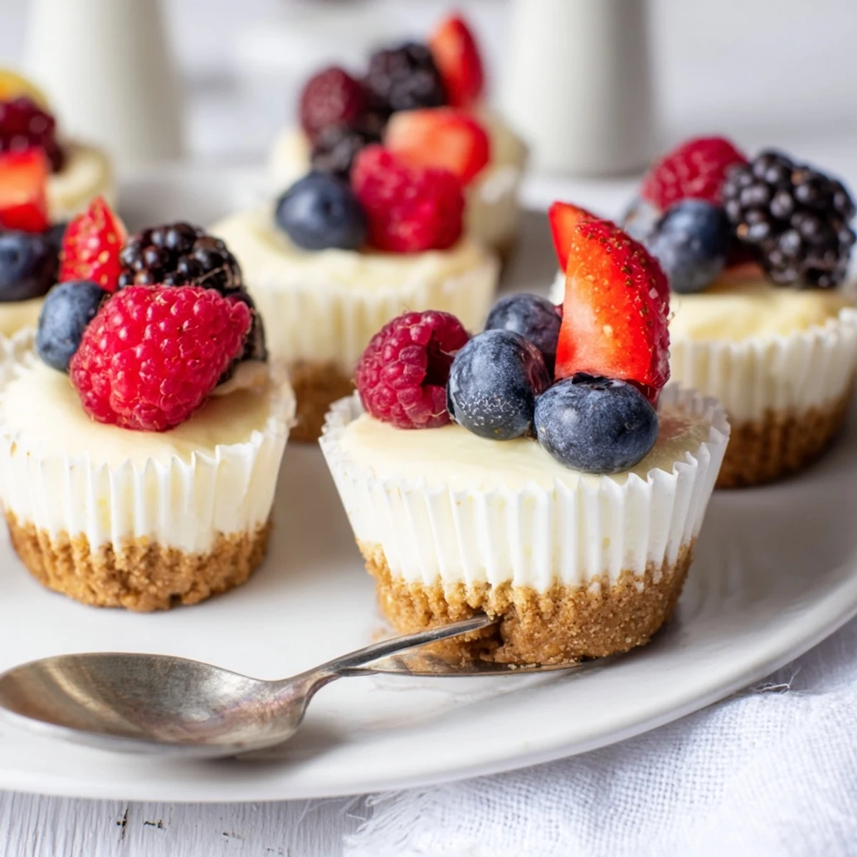 Quark Cheesecake Bites Mini